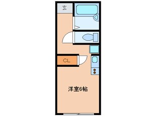 エスポア－ル城南の物件間取画像